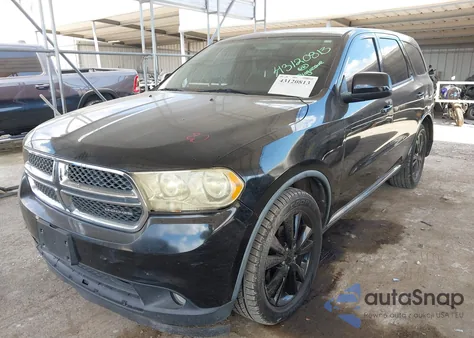2011 Dodge Durango Express из США, поврежденный, VIN 1D4RD2GG2BC618175